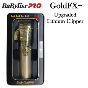 BaBylissPRO GoldFX+ "Upgraded" Cordless Lithium Clipper (FX870NG)