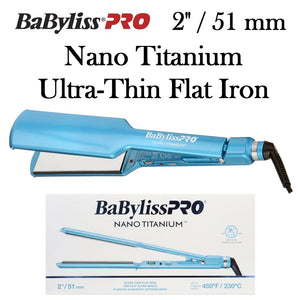 BaBylissPRO Nano Titanium 2" Flat Iron (21BA079946)