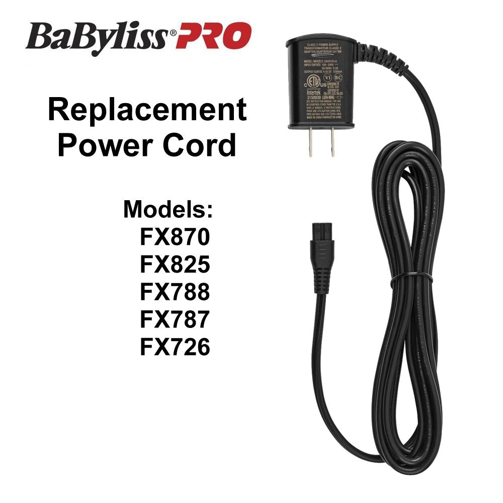 BaBylissPRO Replacement Power Cord (FXCORD)