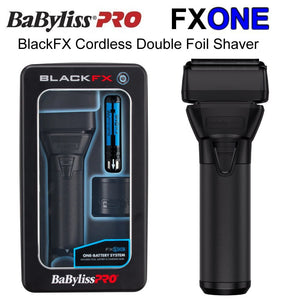 BaBylissPRO FXOne Double Foil Shaver (BlackFX)