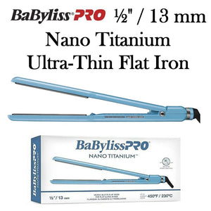 BaBylissPRO Nano Titanium 1/2" Flat Iron (21BA079273)