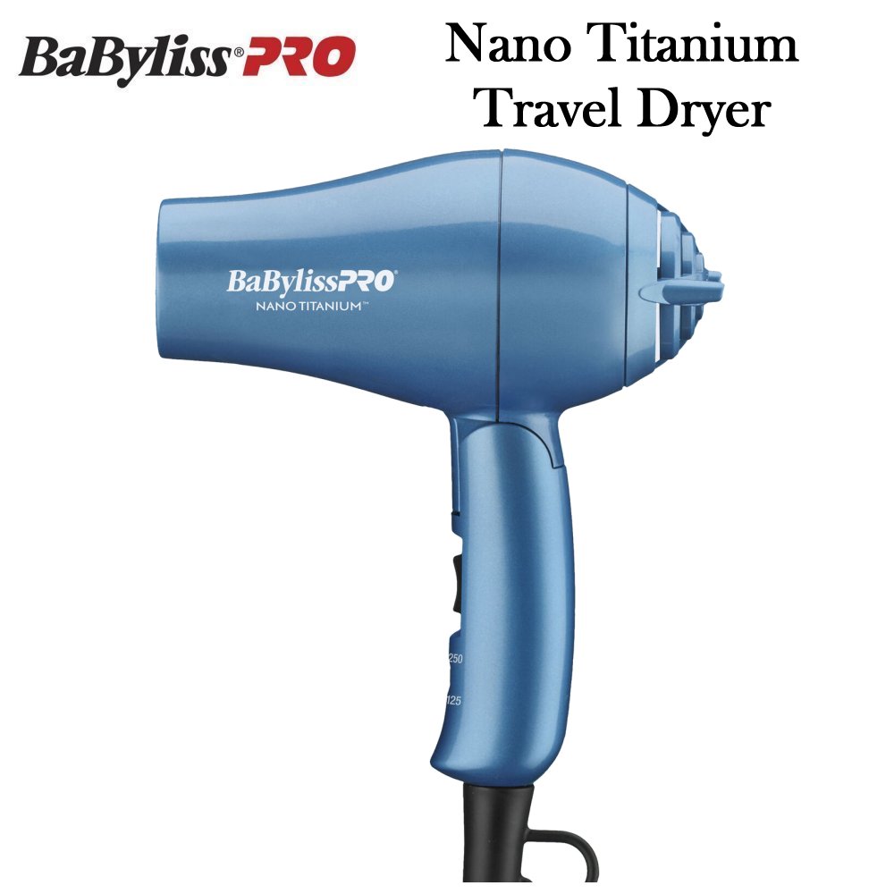 Babyliss pro nano titanium travel dryer best sale