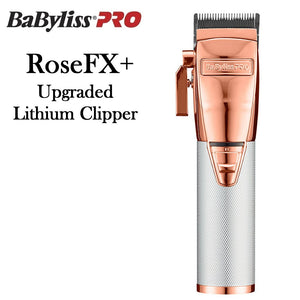 BaBylissPRO RoseFX+ "Upgraded" Cordless Lithium Clipper (FX870NRG)