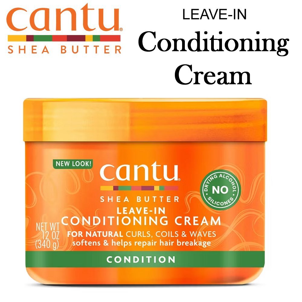 Cantu Leave-In Conditioning Cream, 12 oz