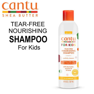 Cantu Tear-Free Nourishing Shampoo for Kids, 8 oz