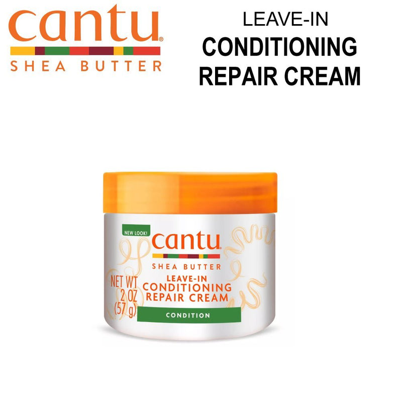 l_cream（Produced by LEO 2盒 Cantu Leave-In Conditioning Repair Cream, 2 oz – EP Beauty