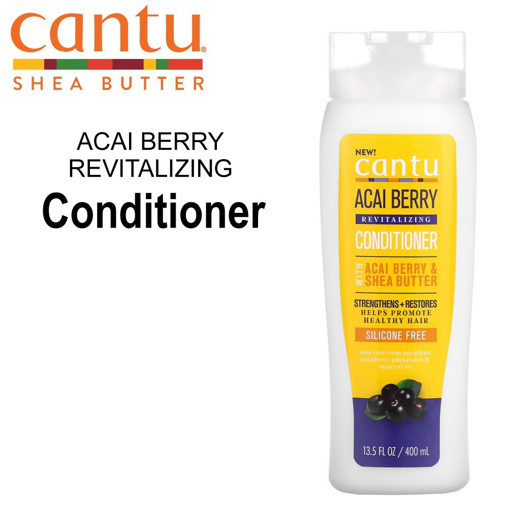 Cantu Acai Berry Revitalizing Conditioner, 13.5 oz