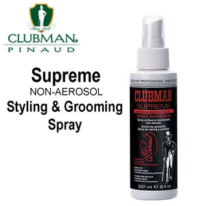 Clubman Supreme Non-Aerosol Styling & Grooming Spray, 8 oz (274500)