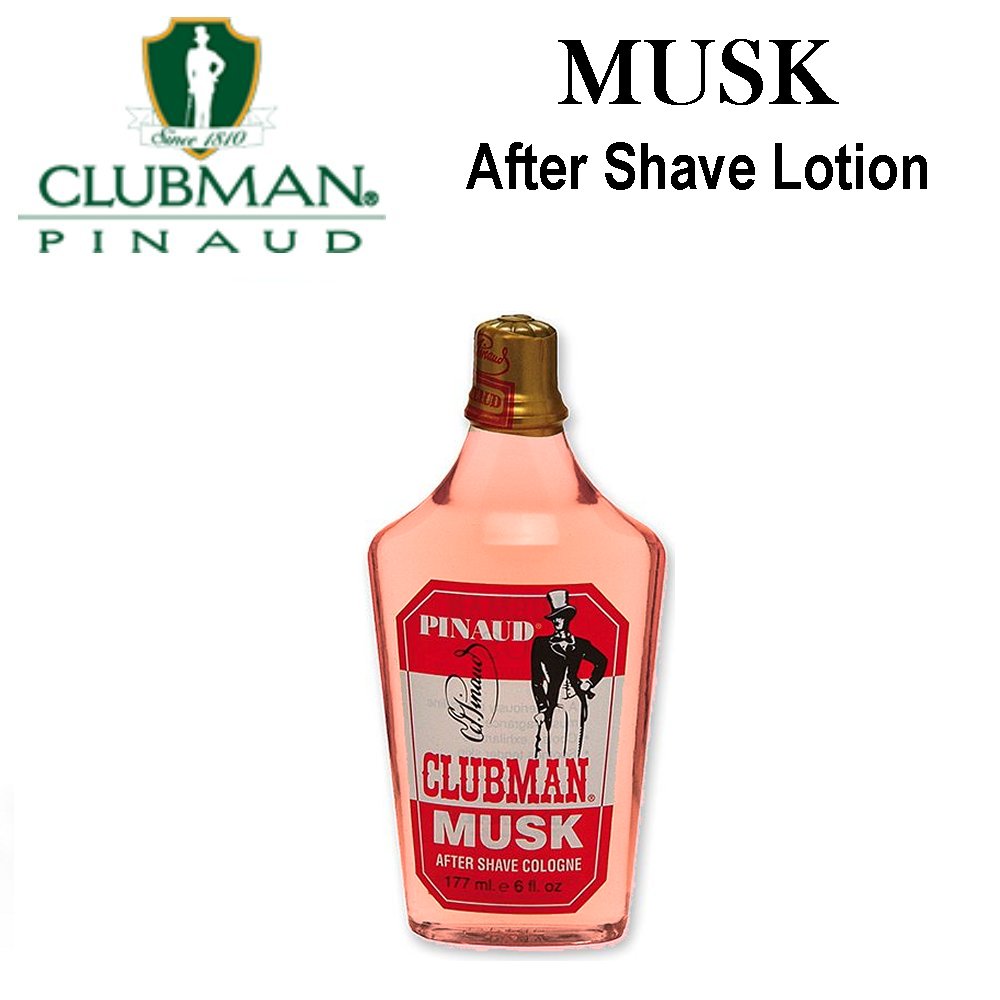 Clubman Pinaud Musk After Shave, 6 oz