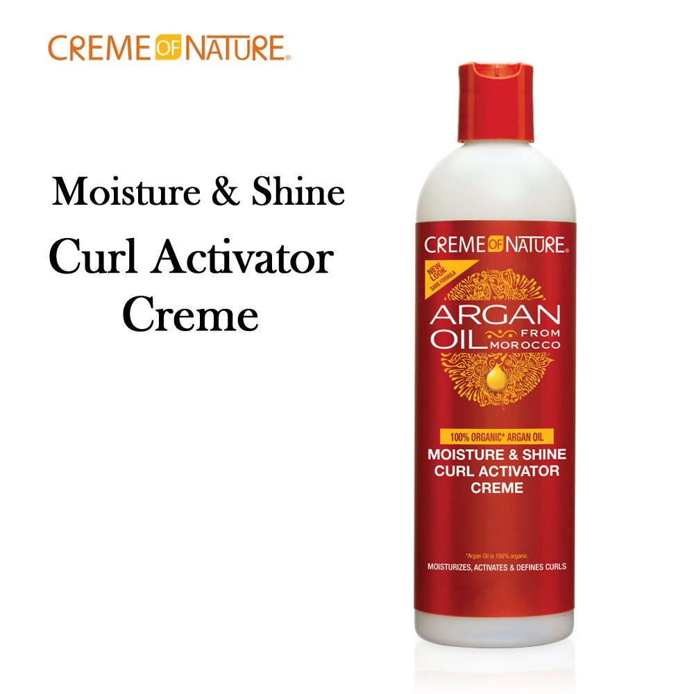 Creme of Nature Moisture & Shine Curl Activator Creme, 12 oz