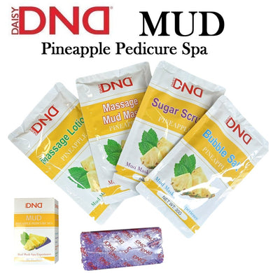 DND Pedicure Spa, MUD 5-in-1 Pineapple Pedicure Spa