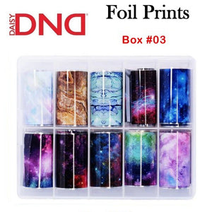 DND Nail Foil Prints, Box #3