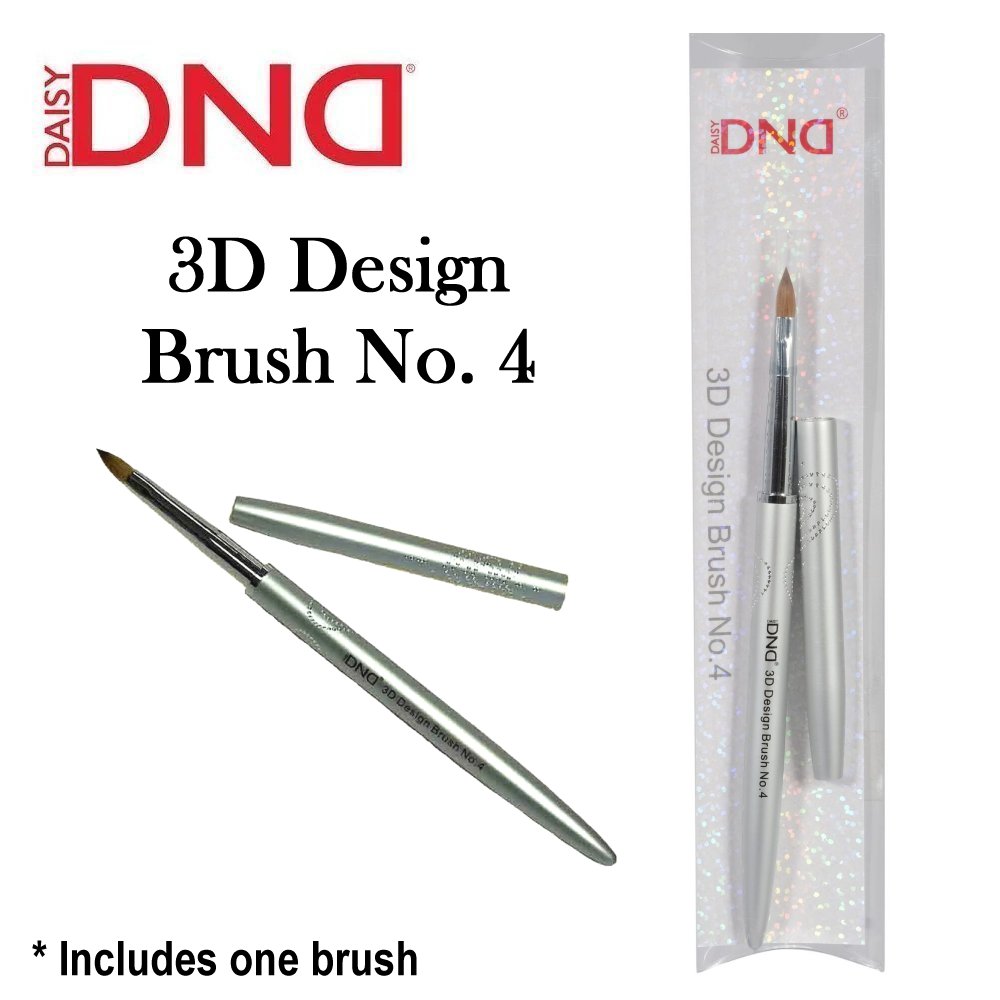 DND Brush, Nail 3D Design Brush No. 4