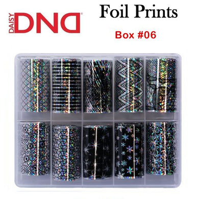 DND Nail Foil Prints, Box #6