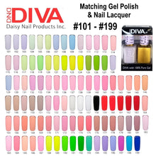 DND DIVA Duo Matching Gel Polish & Nail Lacquer (#101 - #199)