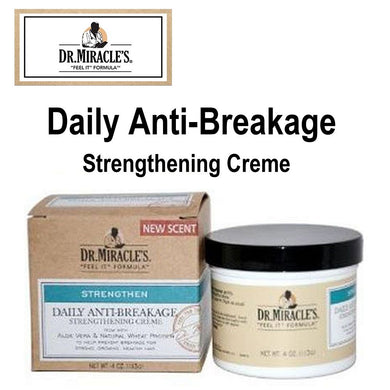 Dr Miracle's Daily Anti-Breakage Strengthening Creme, 4 oz