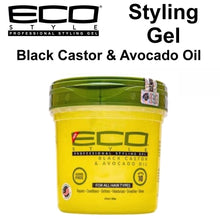 ECO Styling Gel with Black Castor and Avocado Oil
