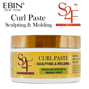 Ebin "S2F" Curl Paste - Sculpting & Molding, 8 oz