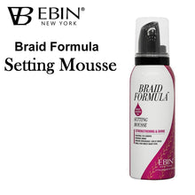 Ebin Braid Formula "Setting Mousse", 2.7 oz