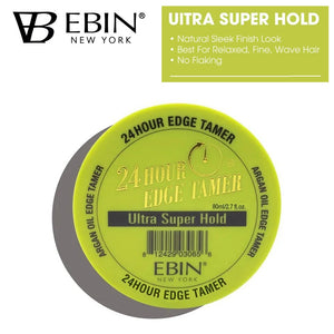Ebin "24 Hour Edge Tamer", Ultra Super Hold, 2.7 oz