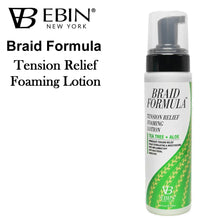Ebin Braid Formula "Tension Relief Foaming Lotion", 8.5 oz