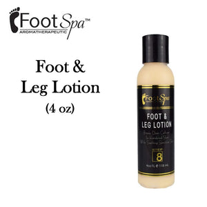 Foot Spa Foot & Leg Lotion, 4 oz