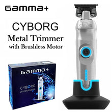 Gamma+ Cyborg Metal Cordless Trimmer