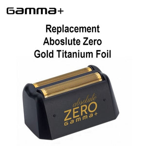 Gamma+ Replacement Gold Titanium Foils for all Absolute Foil Shavers