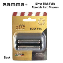 Gamma+ Replacement Silver Slick Foils for all Absolute Zero Foil Shavers