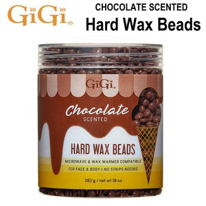 GiGi Hard Wax Beads, Chocolate Hard Wax Beads, 10 oz (91647)