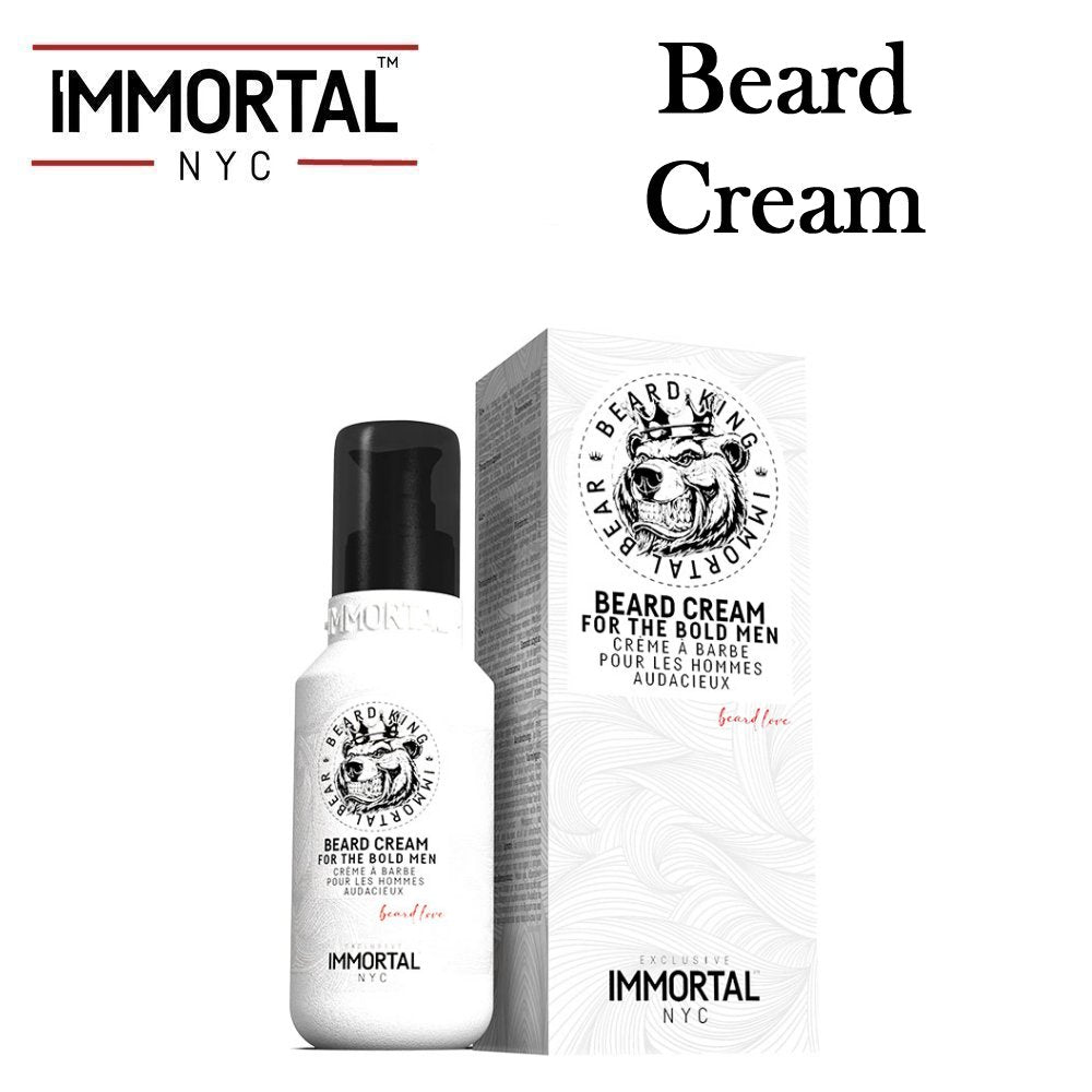 Immortal NYC Beard Cream, 3.38 oz