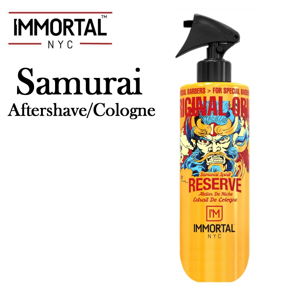 Immortal NYC - Samurai After Shave/Cologne, 16.9 oz