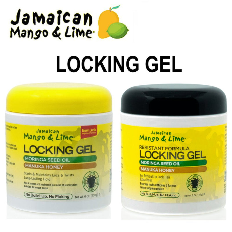 Gel Coiffant JAMAICAN MANGO & LIME - Tenue Résistante Pour Cheveux Bouclés/crépus