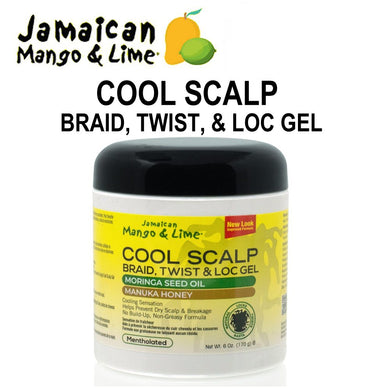 Jamaican Mango & Lime Cool Scalp Braid, Twist & Loc Gel, 6 oz