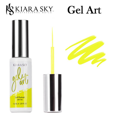 Kiara Sky Gel Art, Self Portrait (ART106)