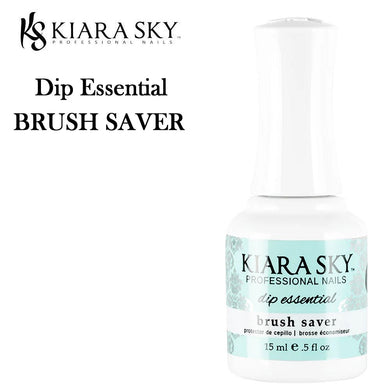 Kiara Sky Powder Dip Essential - Brush Saver, 0.5 oz