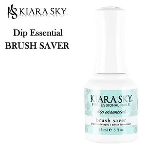 Kiara Sky Powder Dip Essential - Brush Saver, 0.5 oz