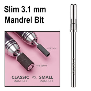Slim 3.1mm Mandrel Bit for Small Sanding Bands
