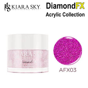 Kiara Sky (AFX01-AFX18)  DiamondFX ACRYLIC POWDER Collection