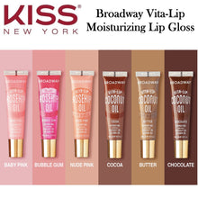 Kiss Broadway Vita-Lip Moisturizing, Soothing & Super Shiny Tinted Lip Gloss