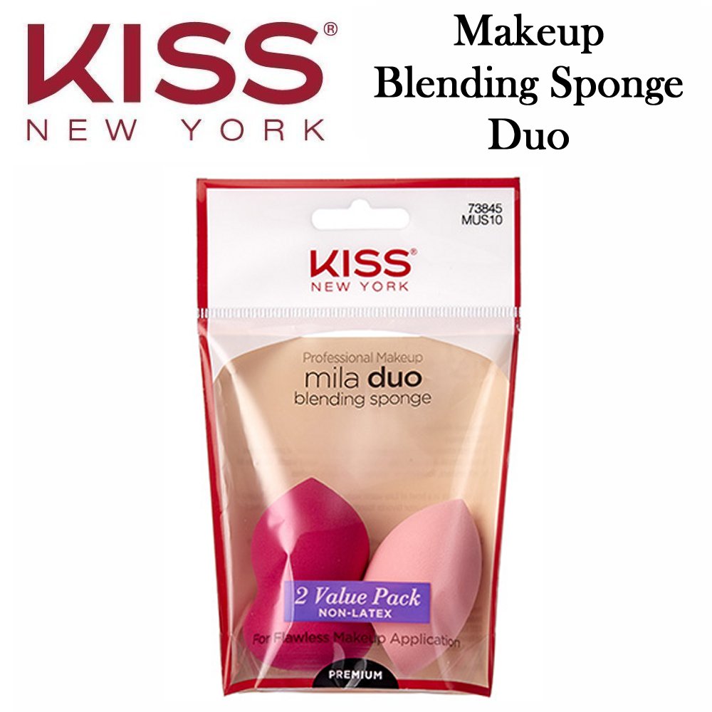 Kiss Makeup Blending Sponge Duo (MUS10)