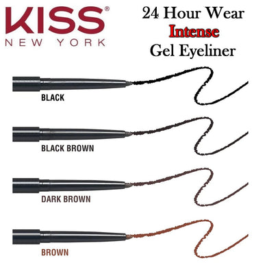 Kiss 24 Hour Wear Intense Gel Liner