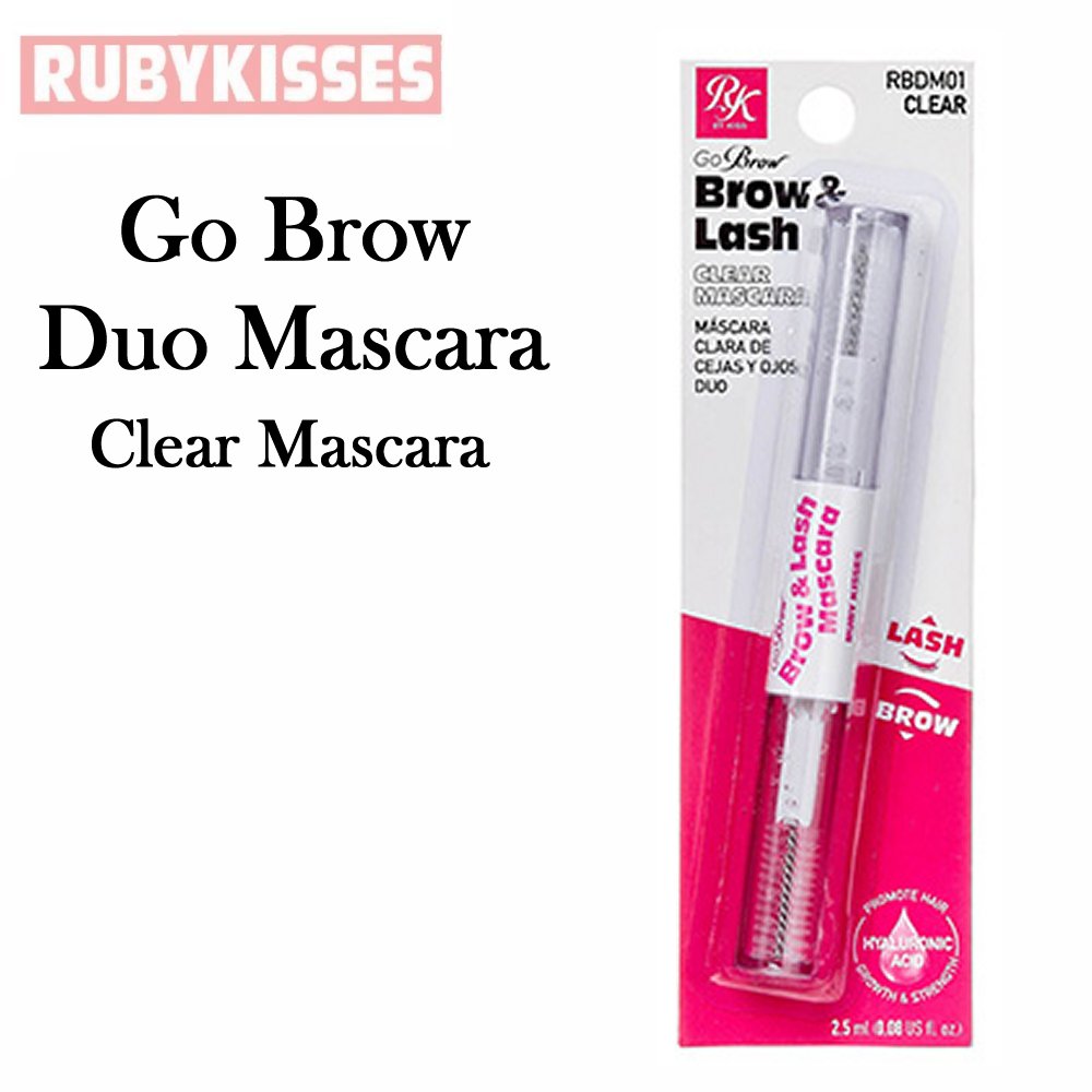 Ruby Kisses Mascara - Go Brow Duo Mascara (RBDM01)