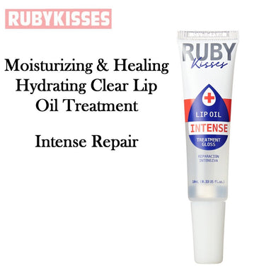 Ruby Kisses Intense Repair Moisturizing & Healing Hydrating Clear Lip Oil, 0.54 oz (RL05D)