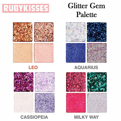 Ruby Kisses Glitter Gem Palette