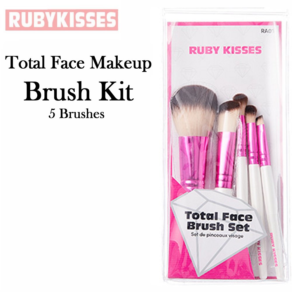 Ruby Kisses Total Face Makeup Brush Kit (RA01)