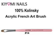 Kiyomi Nails 100% Kolinksy Acrylic French Brushes
