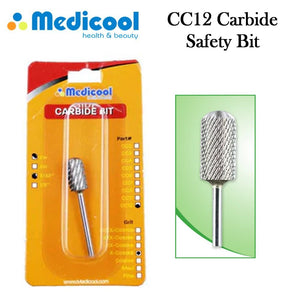 Medicool Bit, CC12 Carbide Safety Bit (Fine, Medium, and Coarse)