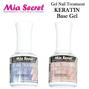 Mia Secret Gel Nail Treatment Keratin Base Gel (0.5 oz)