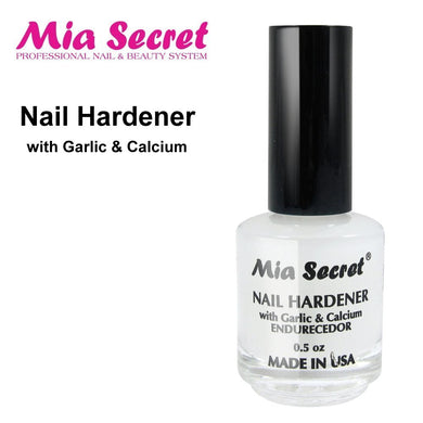 Mia Secret Nail Hardener with Garlic & Calcium, 0.5 oz